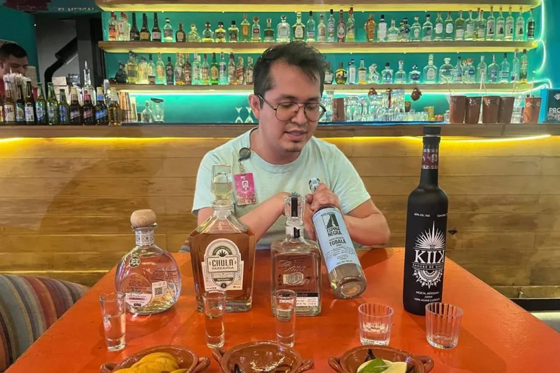 A guided tequila and mezcal tasting at MUTEM, one of the liveliest museums in Mexico City